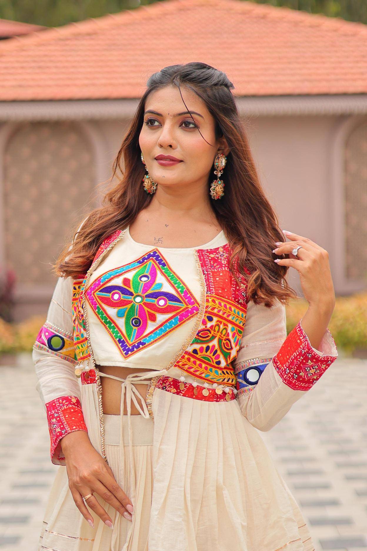 Launching Navratri Special Gamathi Ram 120 Lehenga choli with price